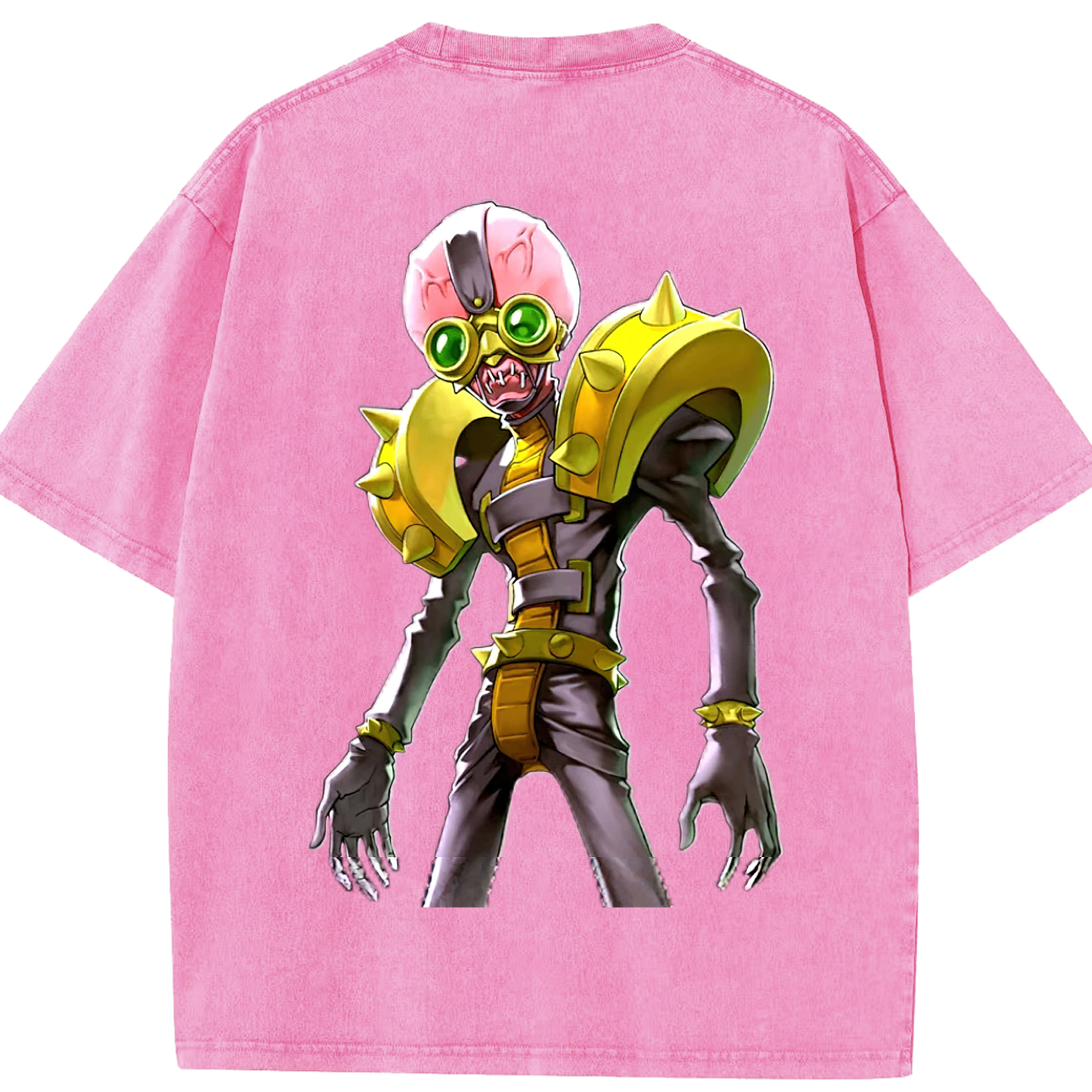 （画像用） 遊☆戯☆王 Yu-Gi-Oh! 綿100% ヴィンテージ風 半袖Tシャツ（背面プリント）